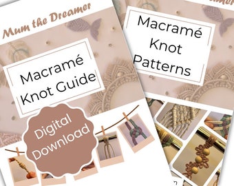Macrame Knot Guide and Knot Patterns Bundle
