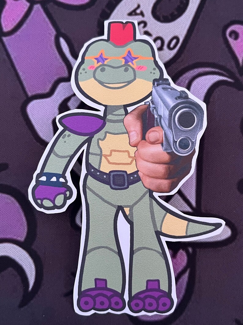 FNAF Security Breach Characters With Guns | Etsy