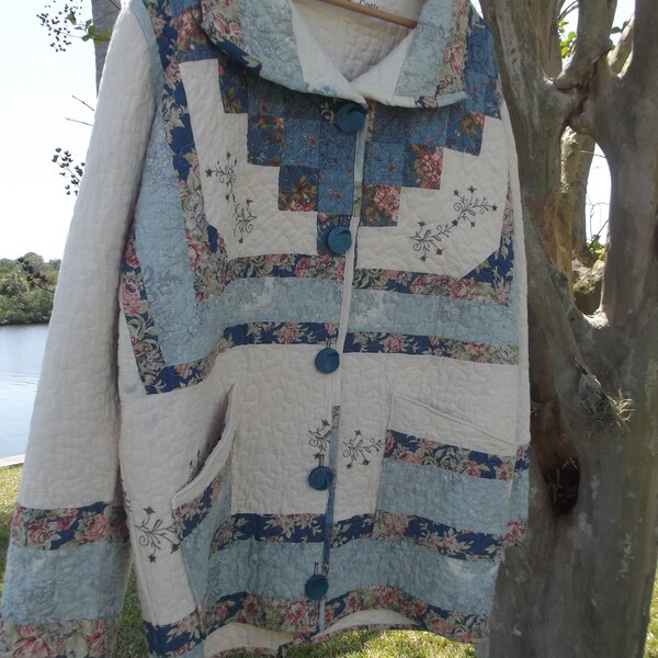 Quilt Jacket Etsy