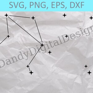 Libra SVG, Cuttable Zodiac Signs, Cricut or Silhouette Cut Files