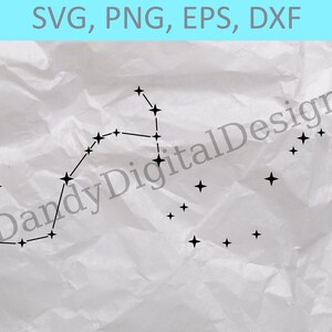 Scorpio SVG, Cuttable Zodiac Signs, Cricut or Silhouette Cut Files