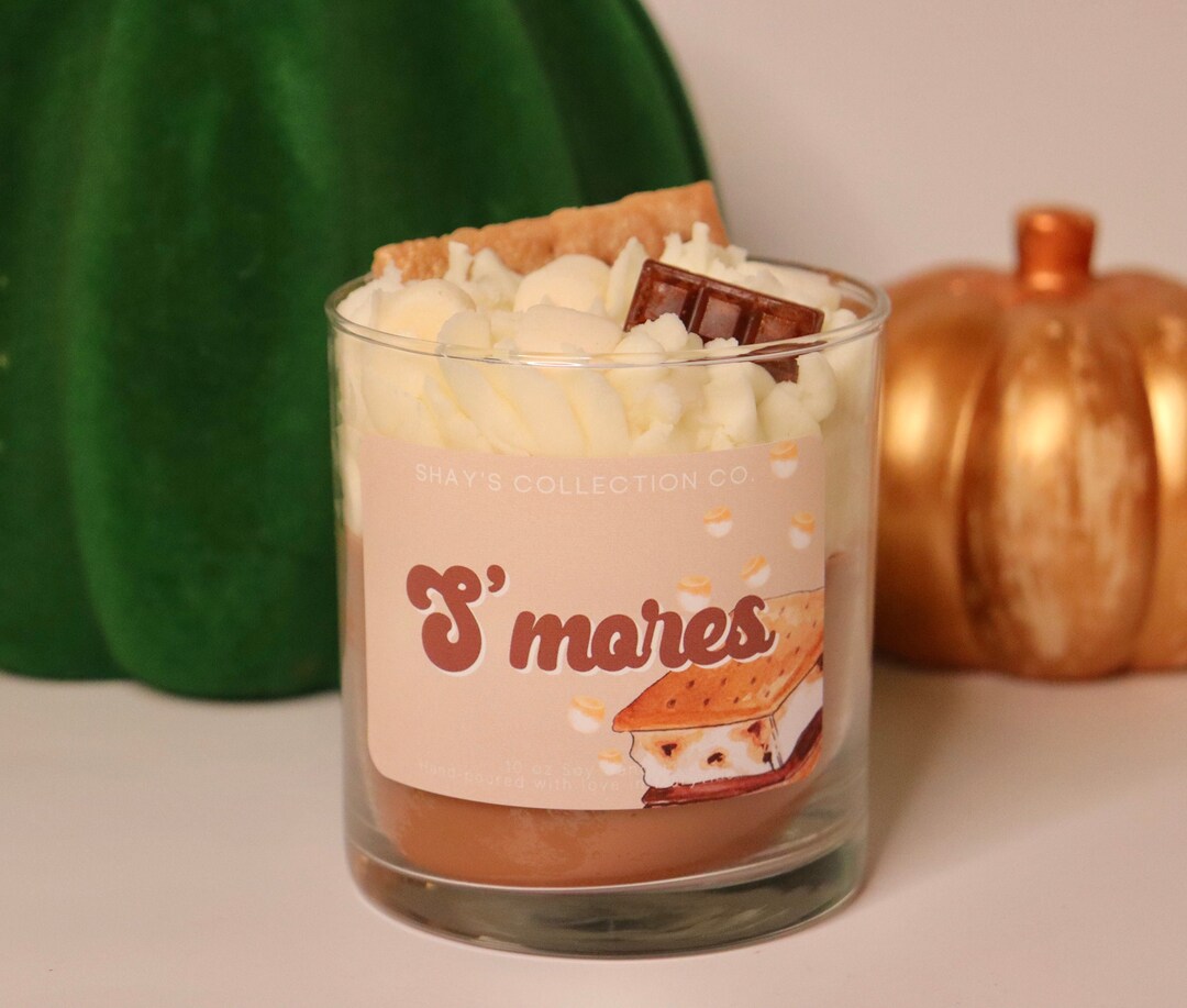 S'mores Candle Dessert Candle Fall Candle Soy Candle Etsy