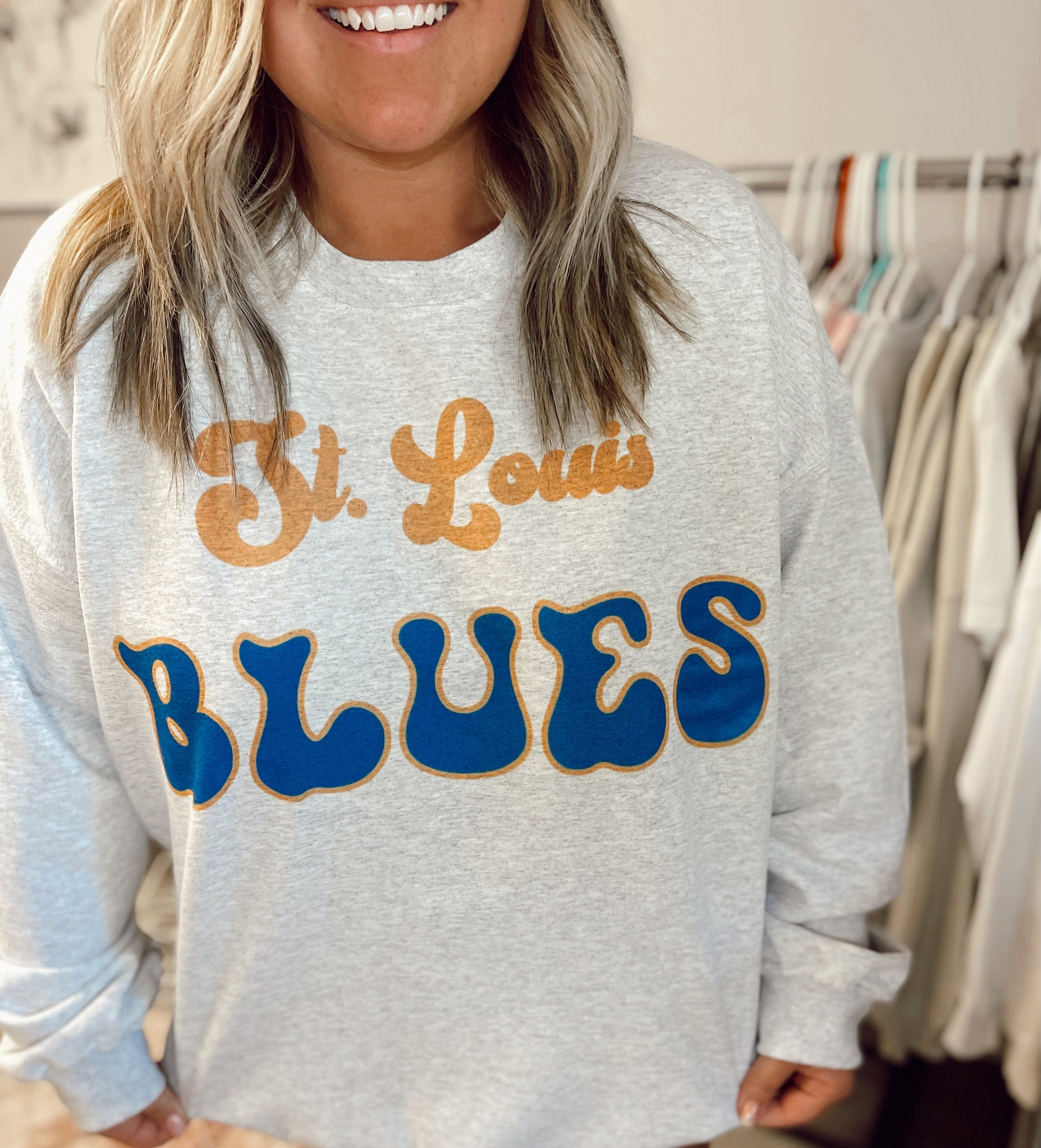 Women's St. Louis Blues Gear, Womens Blues Apparel, Ladies Blues Outfits