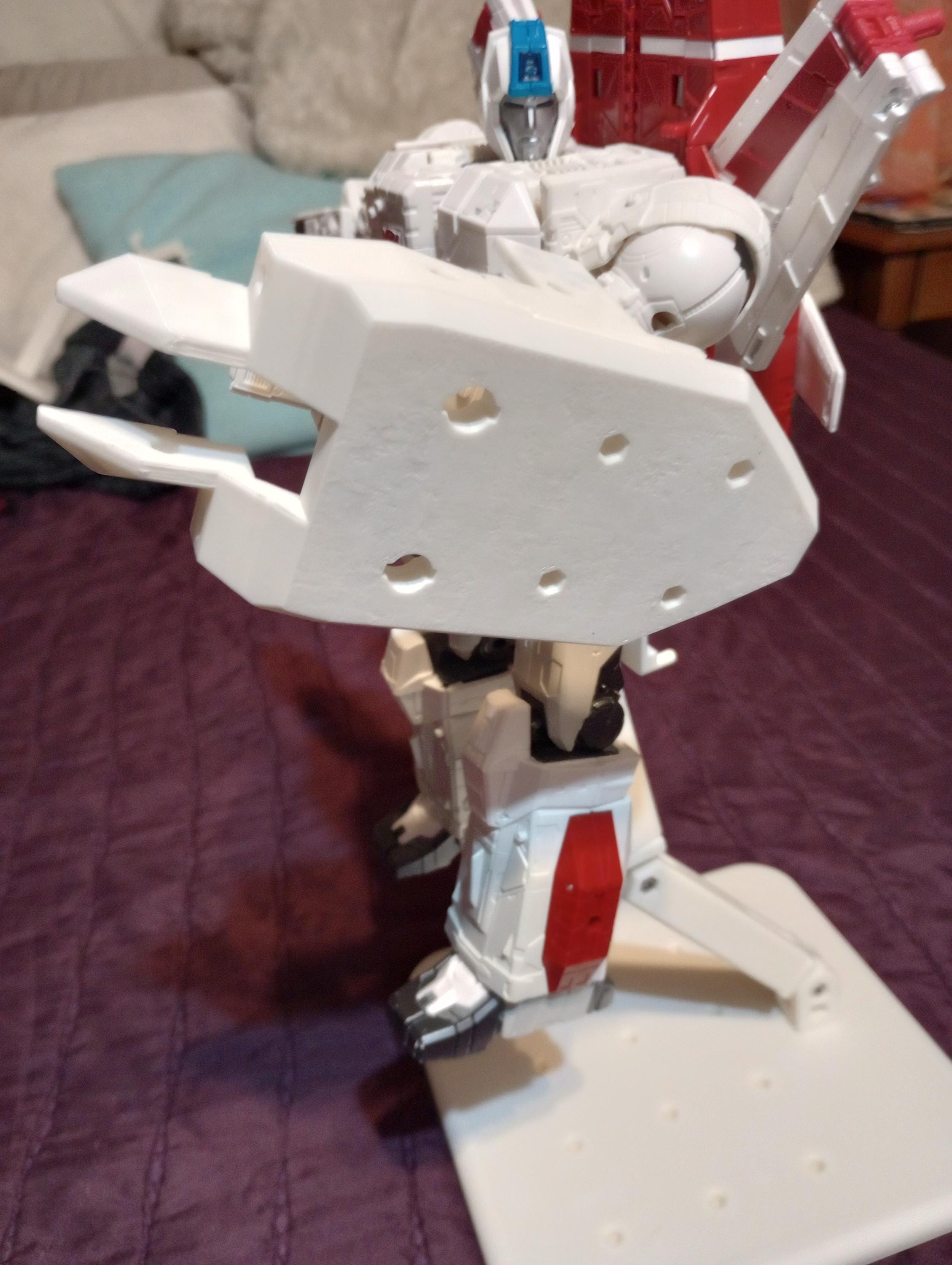 Jet Fire Flight Siege Jetfire Flight Stand and Belly Filler System - Etsy