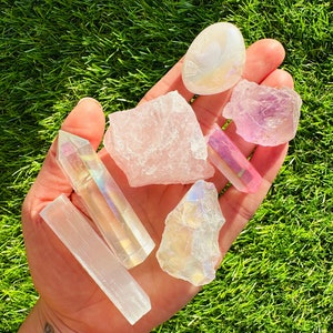 Pastel Princess Crystal Mystery Box, Surprise Crystal Box, Crystal Gift Set, Crystal Grab Bag