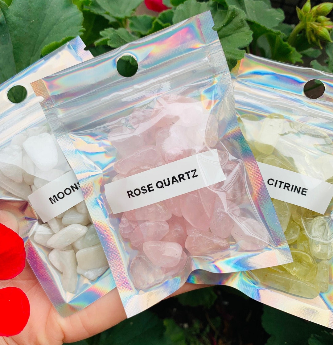 Wholesale Crystal Chips, 30g Bulk Authentic Crystal Chips, Mini Crystal Chip Packs Etsy