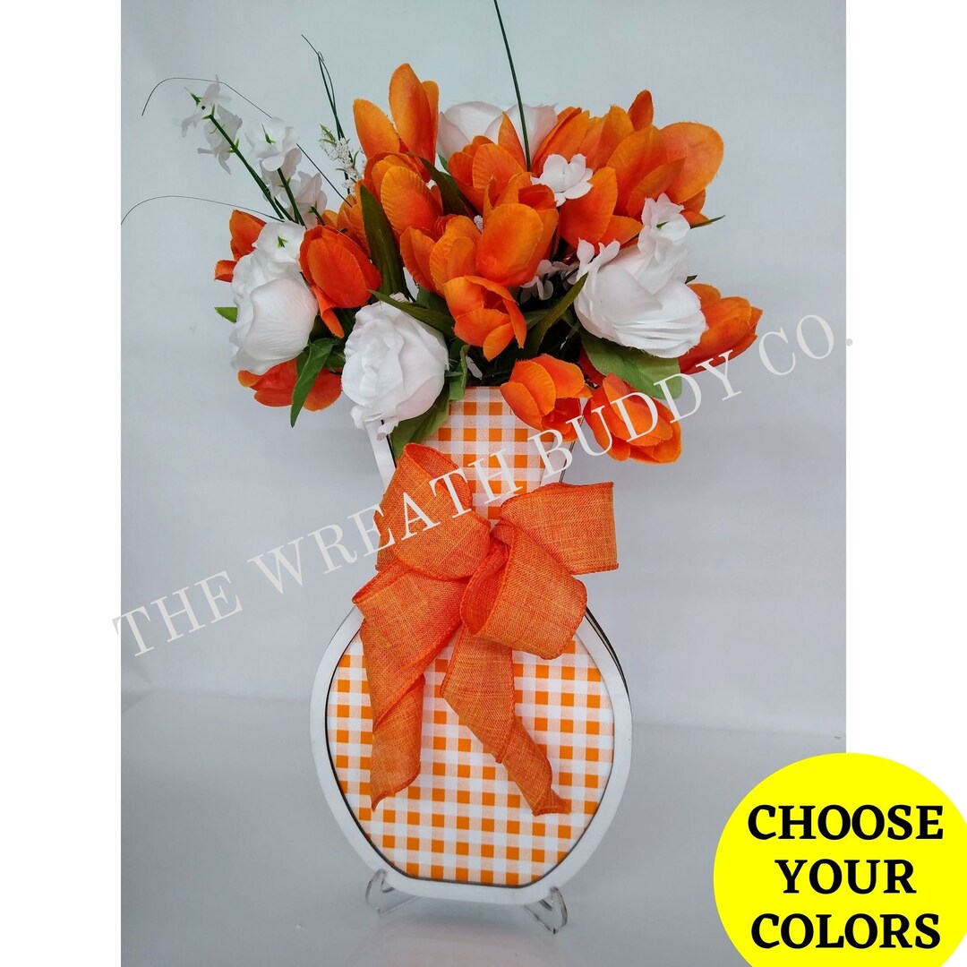 Floral Vase Flower Vase Mother's Day Gift Floral Arrangements Flower Pot Hostess Gift Tulip Vase