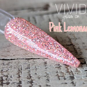 Pink Lemonade - Glitter Dip Powder