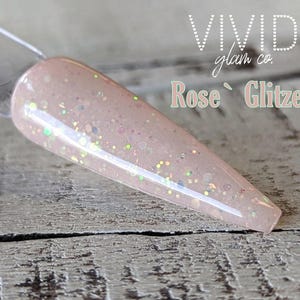 Rose Glitzer - Glitter Dip Powder