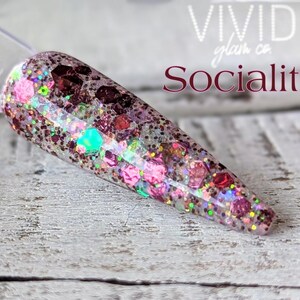 Socialite - Glitter Dip Powder