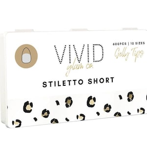 Stiletto Short Gelly Tips (Pre-Etched)