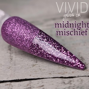 Midnight Mischief - Glitter Dip Powder