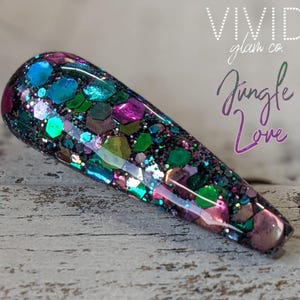 Jungle Love - Glitter Dip Powder