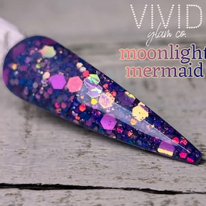Moonlight Mermaid - Glitter Dip Powder