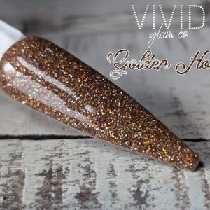 Golden Hour - Glitter Dip Powder