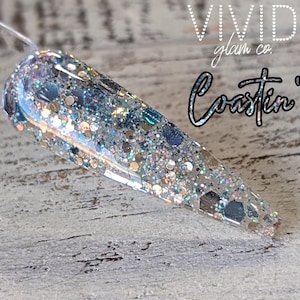 Coastin' - Glitter Dip Powder