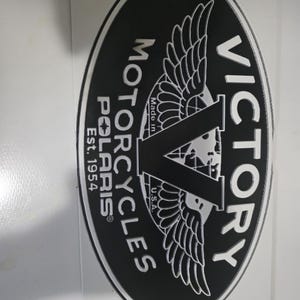 victory motorcycle sign