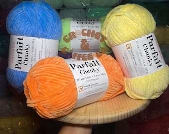 Premier Just Chenille Yarn 65yd, 1.76oz Soft Velvety Soft Chunky