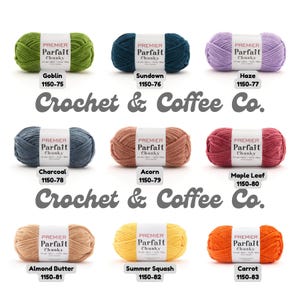 Hilo de chenilla grueso Premier Parfait / Peluche súper voluminoso para amigurumi y bebés imagen 8