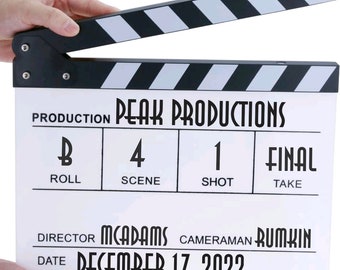 Customizable clapboard