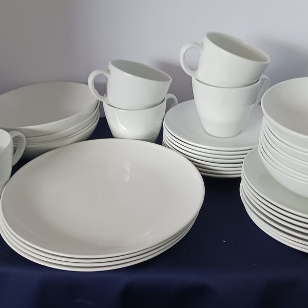 Corning Ware Centura Coupe White EUC Vintage Dinnerware, Variety or Replacement Pieces, Minimalist, Vintage Home, MCM, Atomic, Mod, Giftware