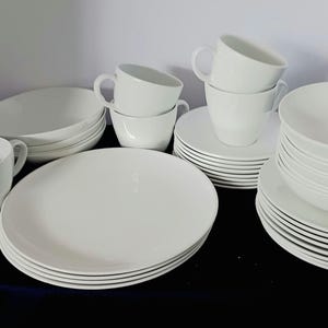 Corning Ware Centura Coupe White EUC Vintage Dinnerware, Variety or Replacement Pieces