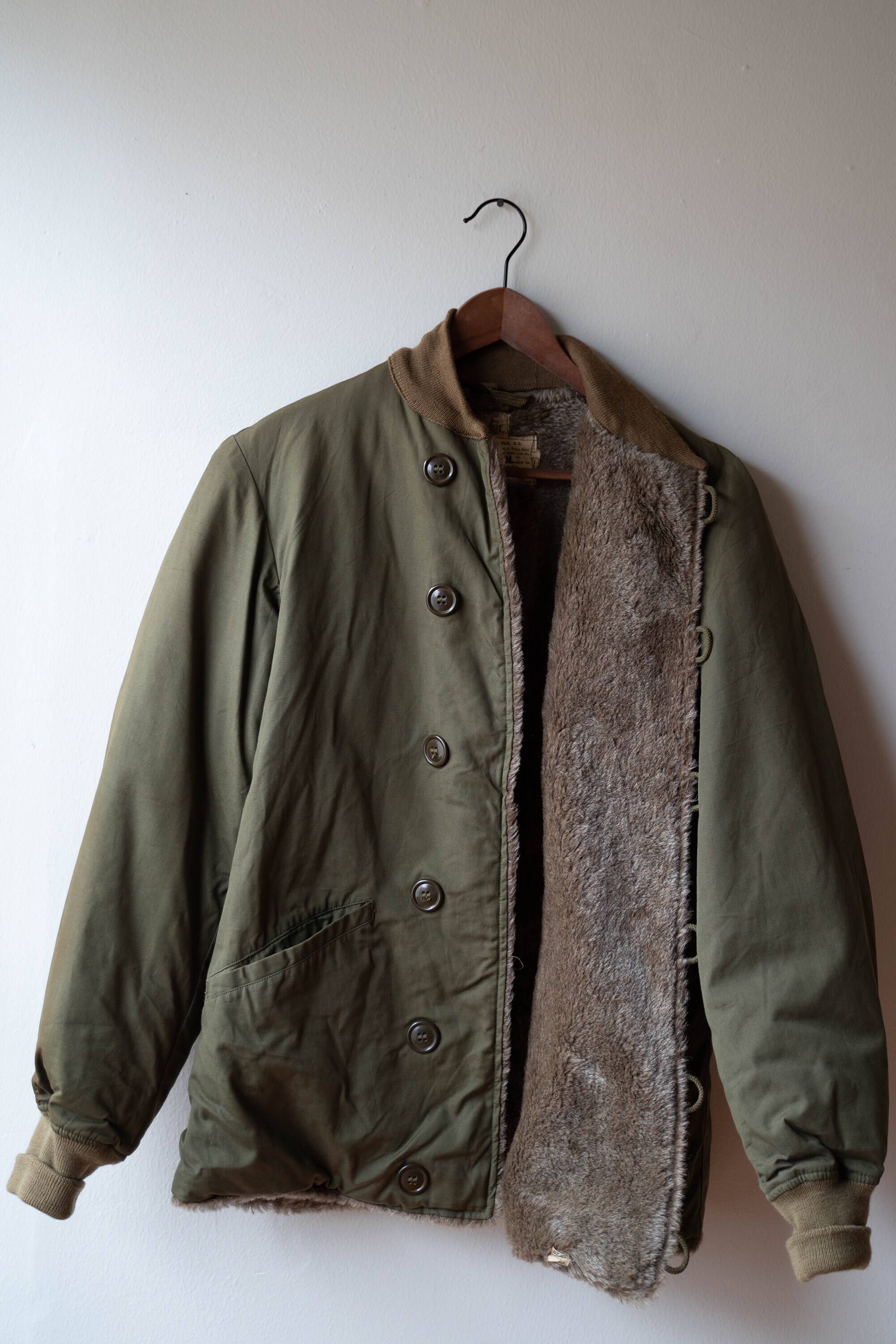 Rare Vintage Alpaca Fur Lined M43 WWII Field Jacket - Etsy