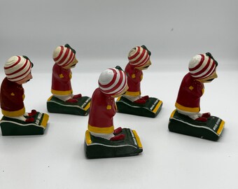 Vintage Air India Maharaja Travel Figurine Statue Ornament