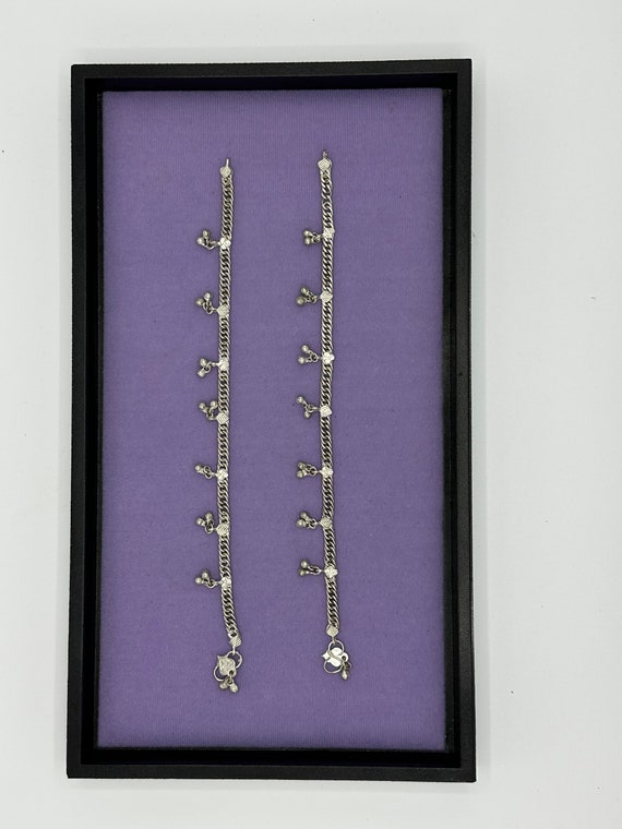 Magnificent Vintage | 1930s Silver Anklet | Made i