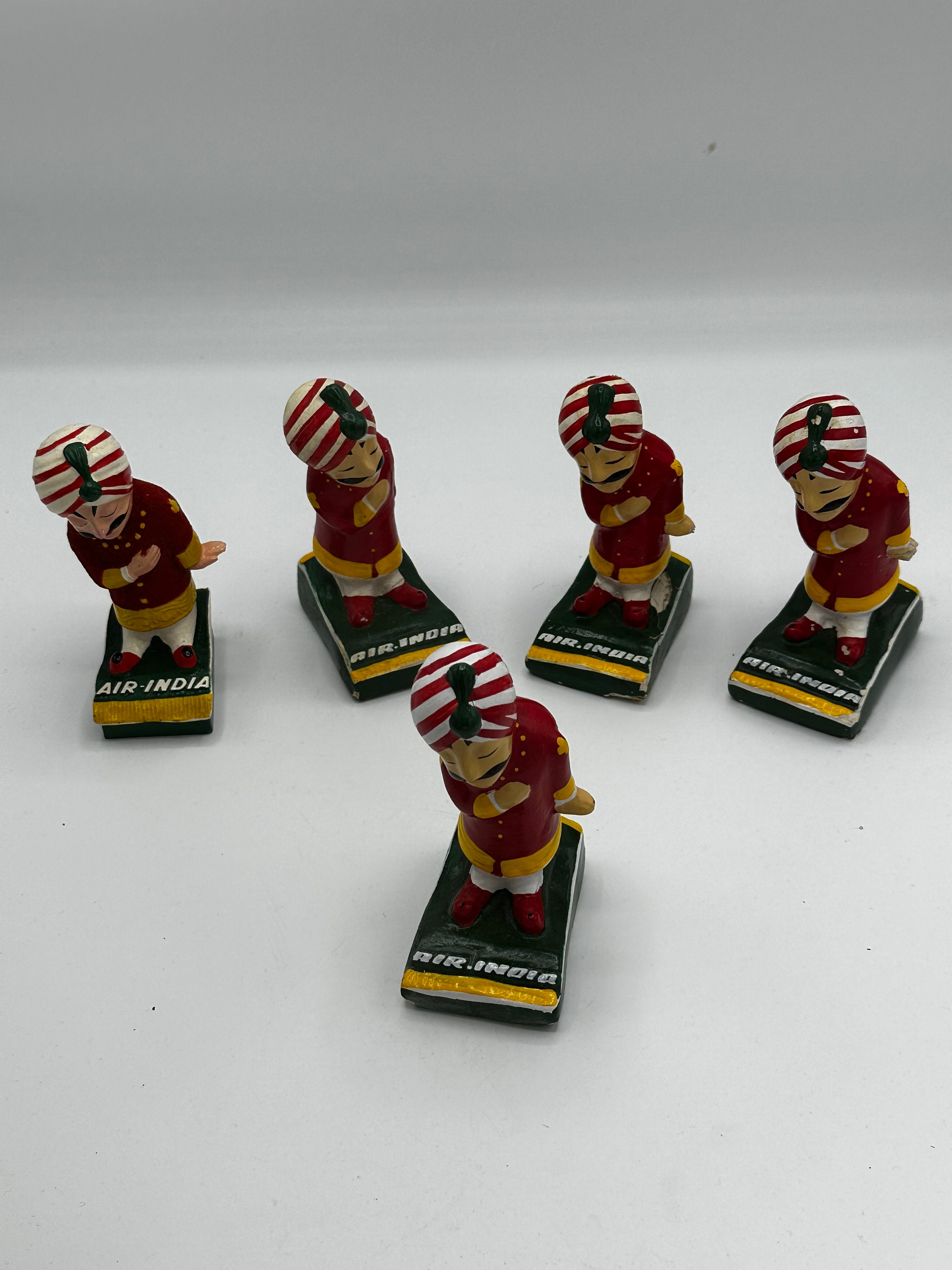 Vintage Air India Maharaja Travel Figurine Statue Ornament Vintage Air India Maharaja Travel Figurine Statue Ornament