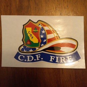 Fire Helmet Decals Stickers