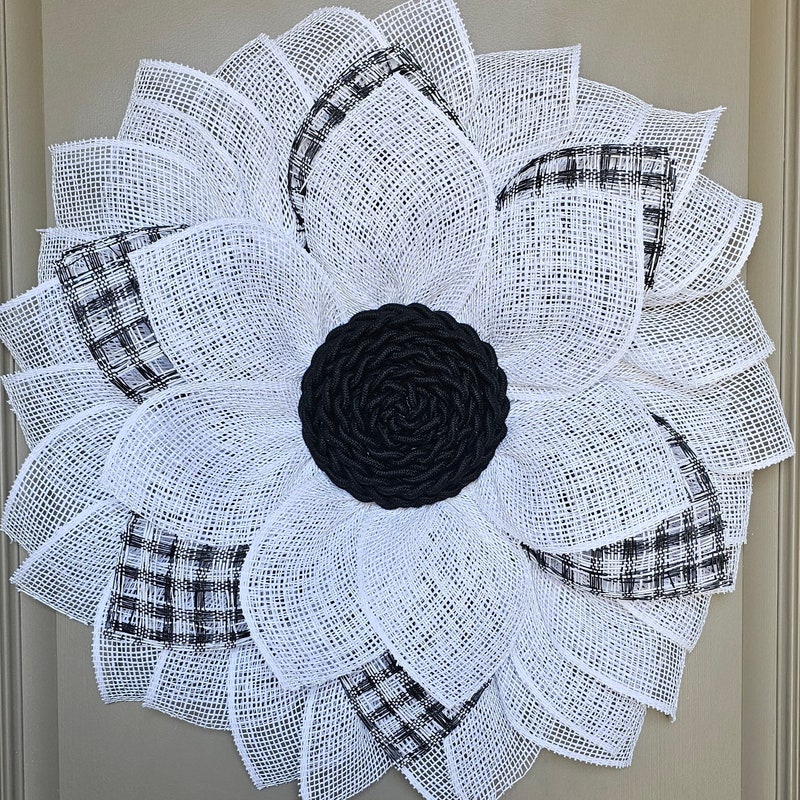 Sunflower Door Wreath - Etsy