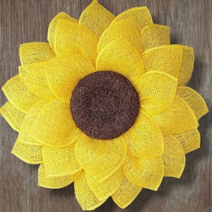 Farmhouse Sunflower Door Wreath, Wall Decor, Home Decor, Spring, Summer, Front Porch, Door Hanger, Gift, Mother&#39;s Day, Everyday Wreaths