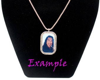 Customizable Photo Necklace