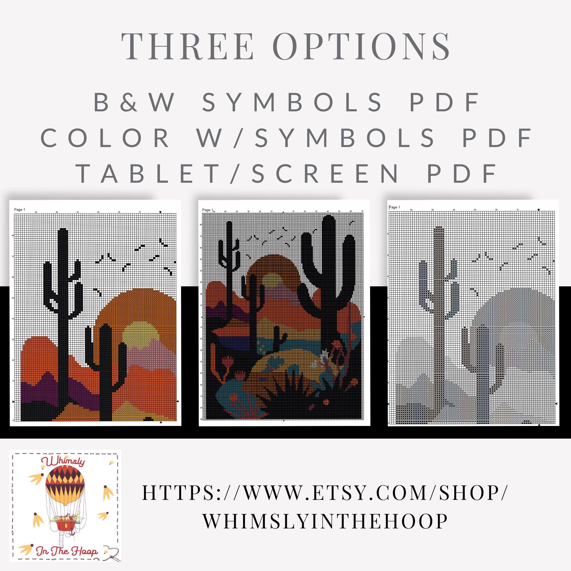 French Bulldog Color Pop Stitch Pattern Download Dog Cross Stitch