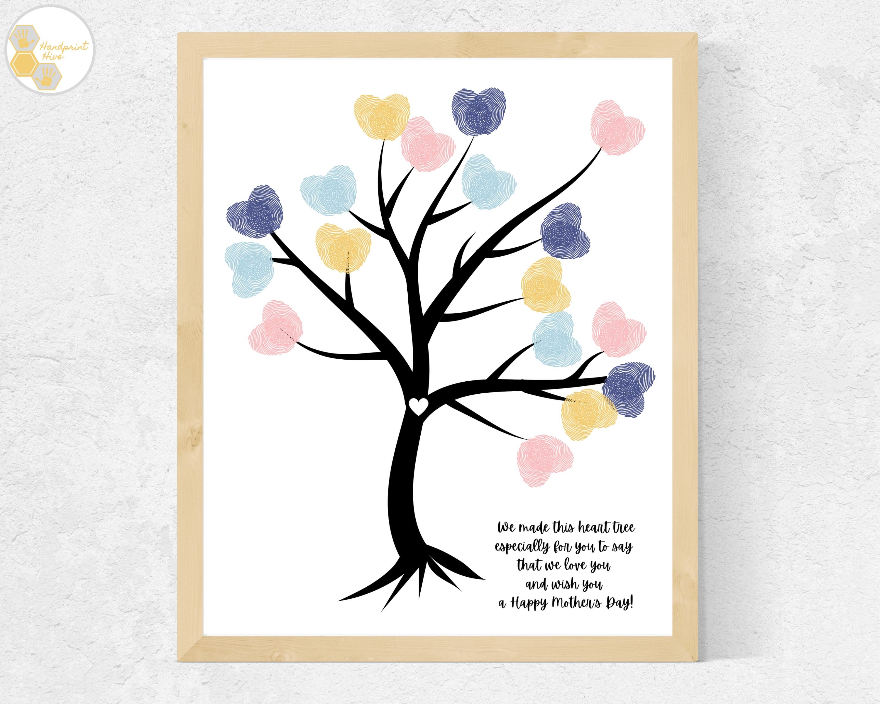 Thumbprint Friendship Tree