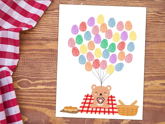 teddy bear art for toddlers