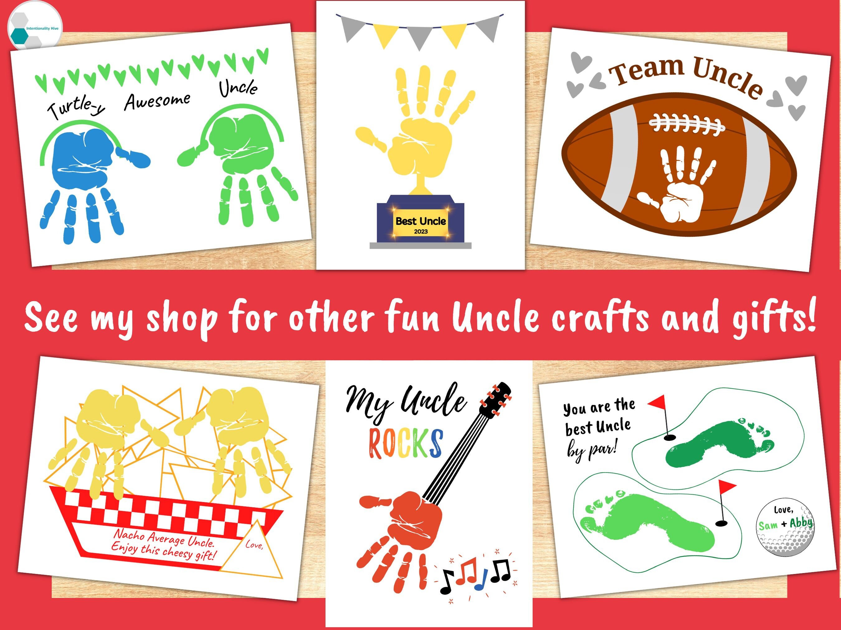 Uncle Gifts Targa Puzzle In Acrilico Per Zio - Regalo Personalizzato Da Nipote Con Scritta 'Grazie Di Essere Un Pezzo Della Mia Vita'
