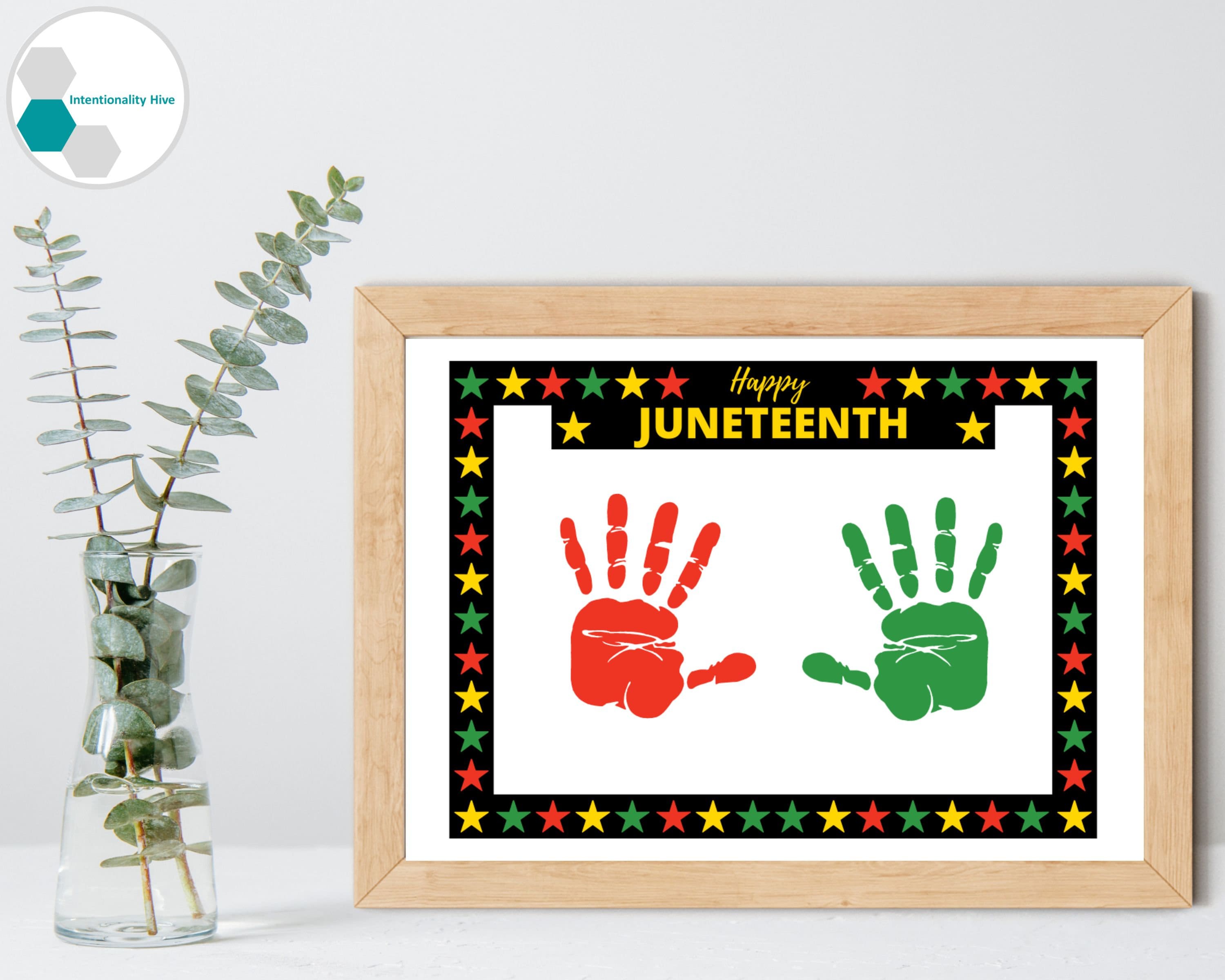 Craft for Kids Printable Handprint Art Etsy