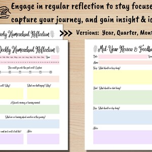 Unschool Planner Journal Printable, Unschooling Planner, Printable Unschooling Journal, Unschool Binder Pages, Unschool Reverse Planner image 7