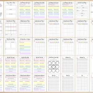 Unschool Planner Journal Printable, Unschooling Planner, Printable Unschooling Journal, Unschool Binder Pages, Unschool Reverse Planner image 9