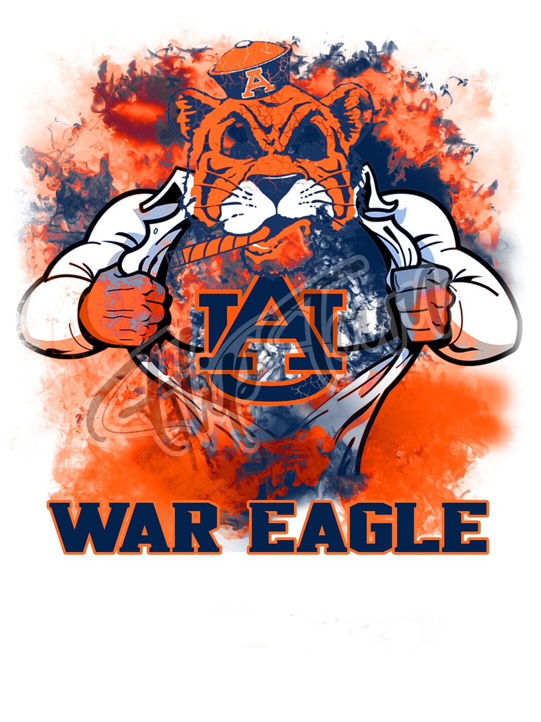 Auburn Tigers / War Eagle Digital Download PNG File Only for Etsy