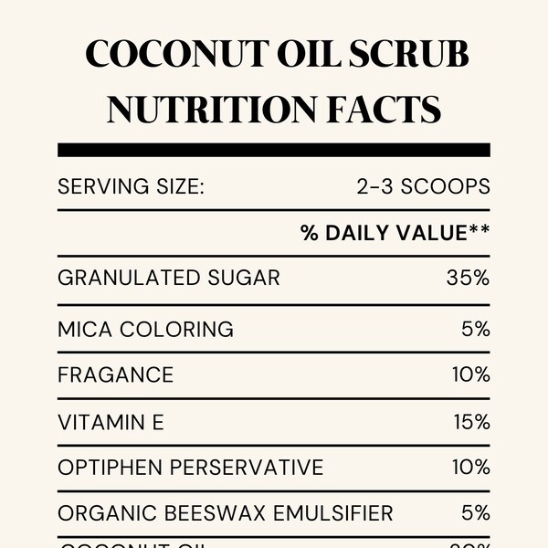 Kokosnussöl-Zuckerpeeling