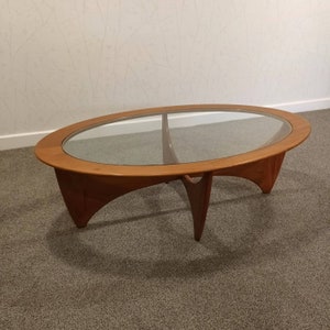 G Plan Astro Oval Coffee Table. - Etsy