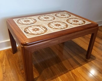 G Plan Small Tiled Coffee Table.