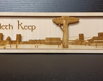 Asheron's Call Candeth Keep Plaque
