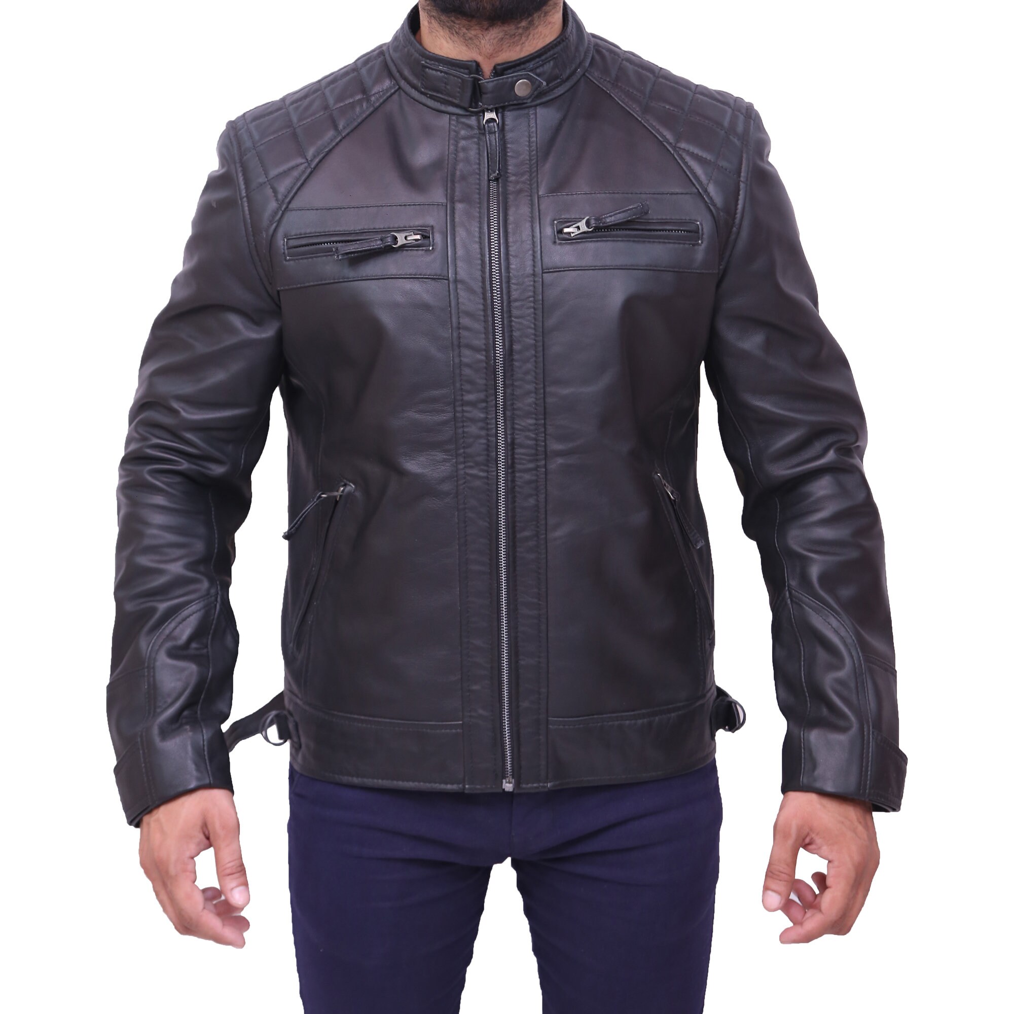 Vintage Motorcycle Jacket - Etsy
