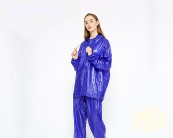 Raincoats GMA, jackets and trousers are made from rubber elastic