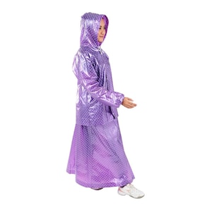 Raincoat with skirt clearance