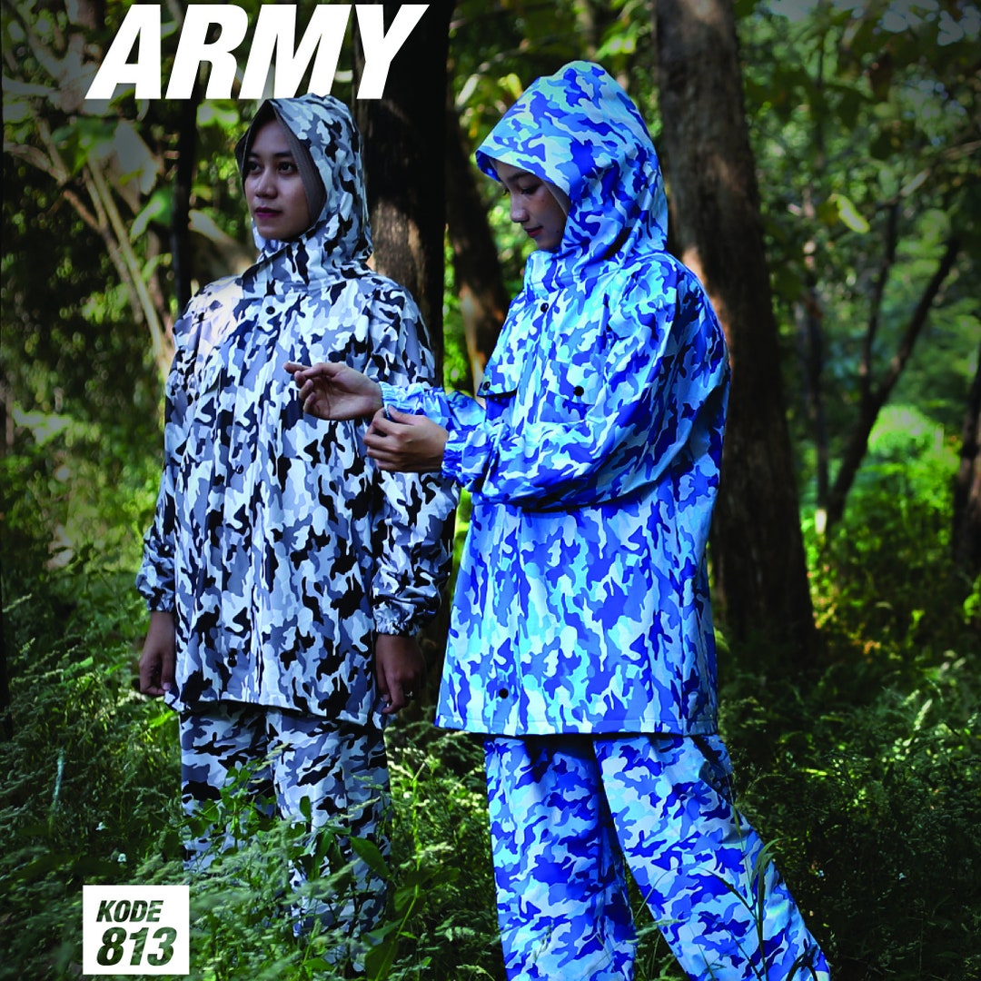 Raincoat Jacket and Pants With Zipper and Hood PVC Rainsuit Etsy